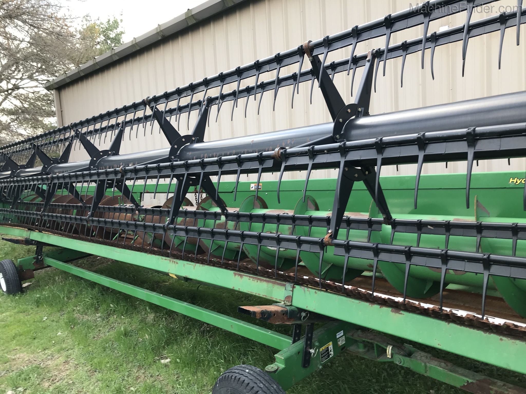 2010 John Deere 635F Image 3