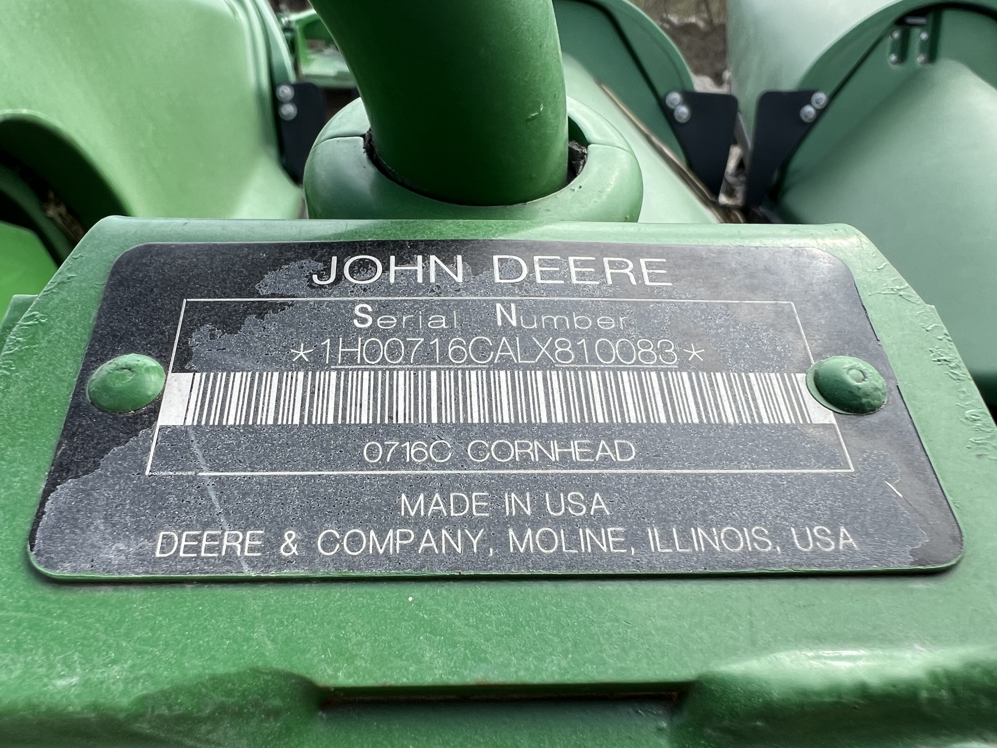  2020 John Deere 716C at Heritage Tractor in Topeka, KS