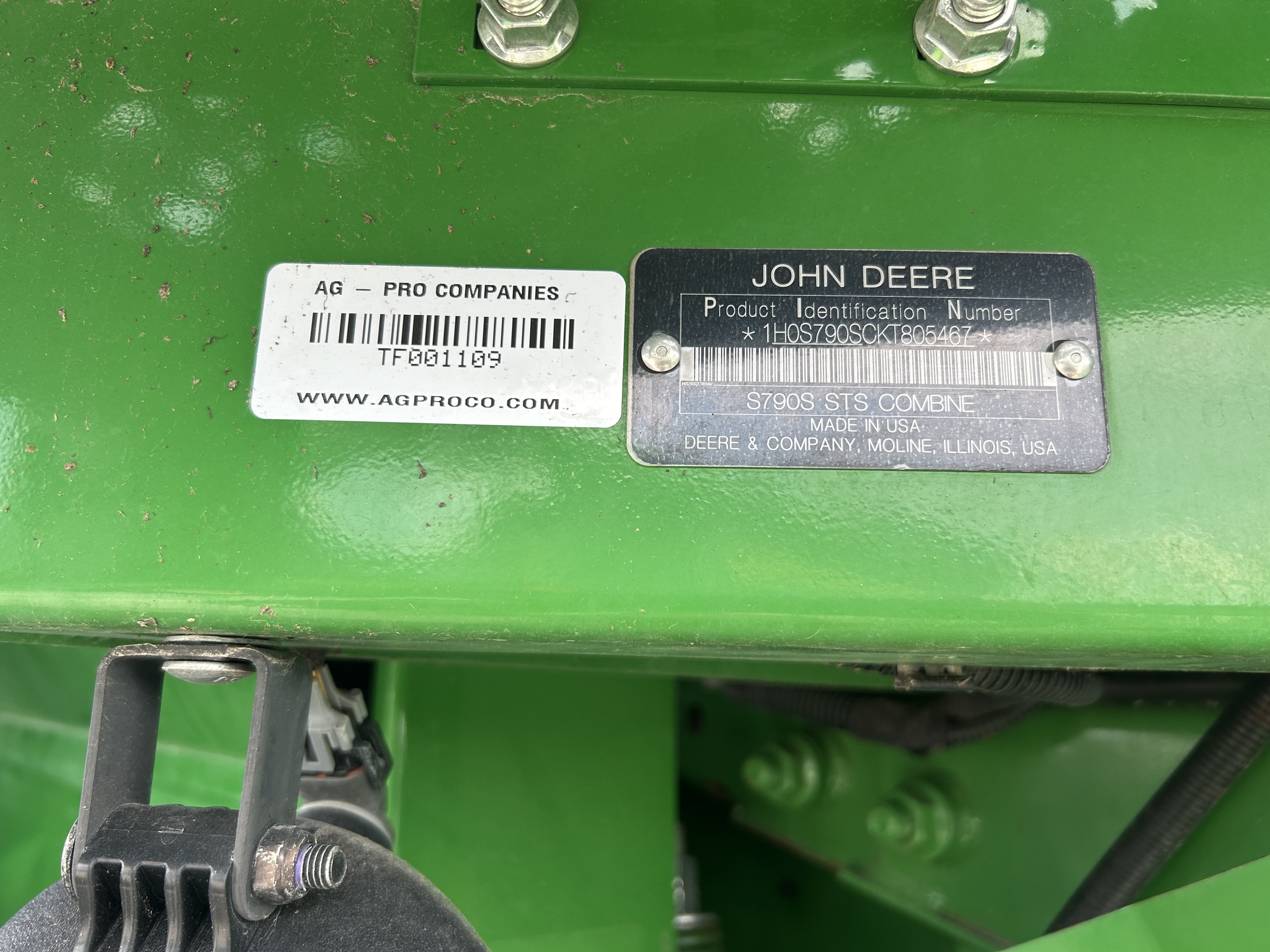 2019 John Deere S790 Image 17