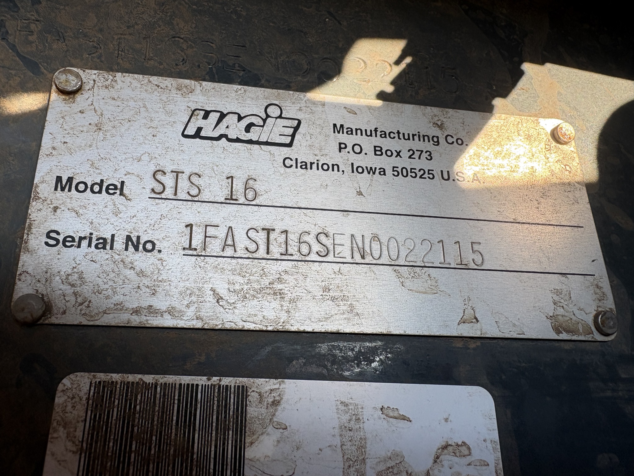  2023 Hagie STS16 at Heritage Tractor in Dixon, IL