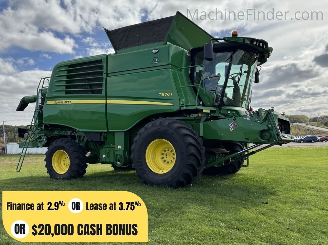 2022 John Deere T670 | Combines | MachineFinder