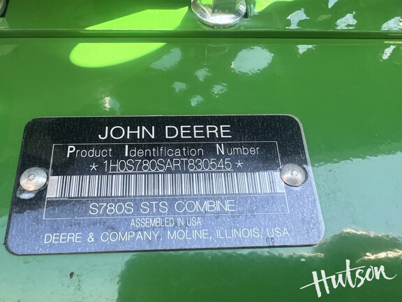 Photo of 2024 John Deere S780