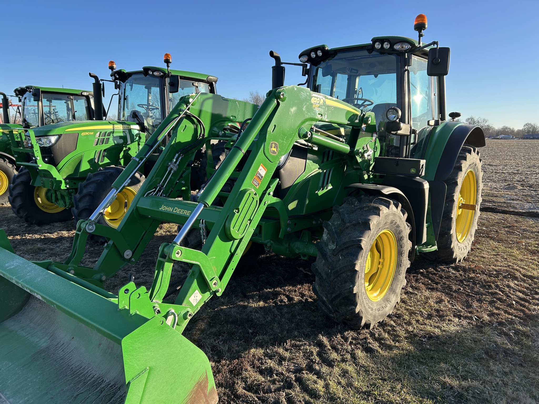  2024 John Deere 6130M at Heritage Tractor in Monmouth, IL