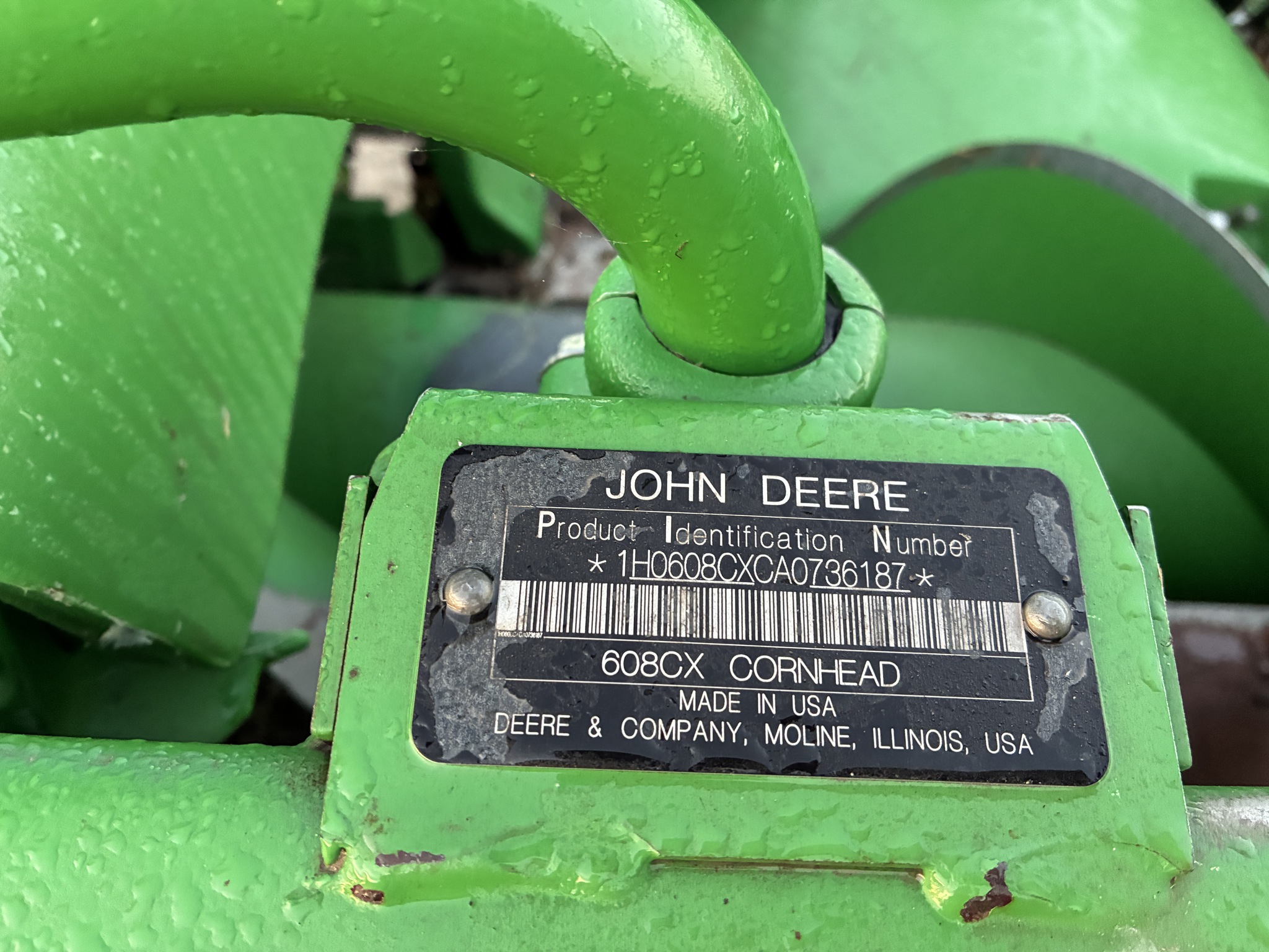 2010 John Deere 608C Image 16