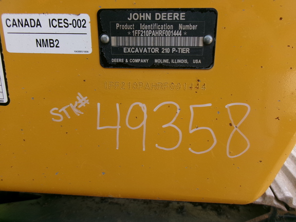 2024 John Deere 210 P
