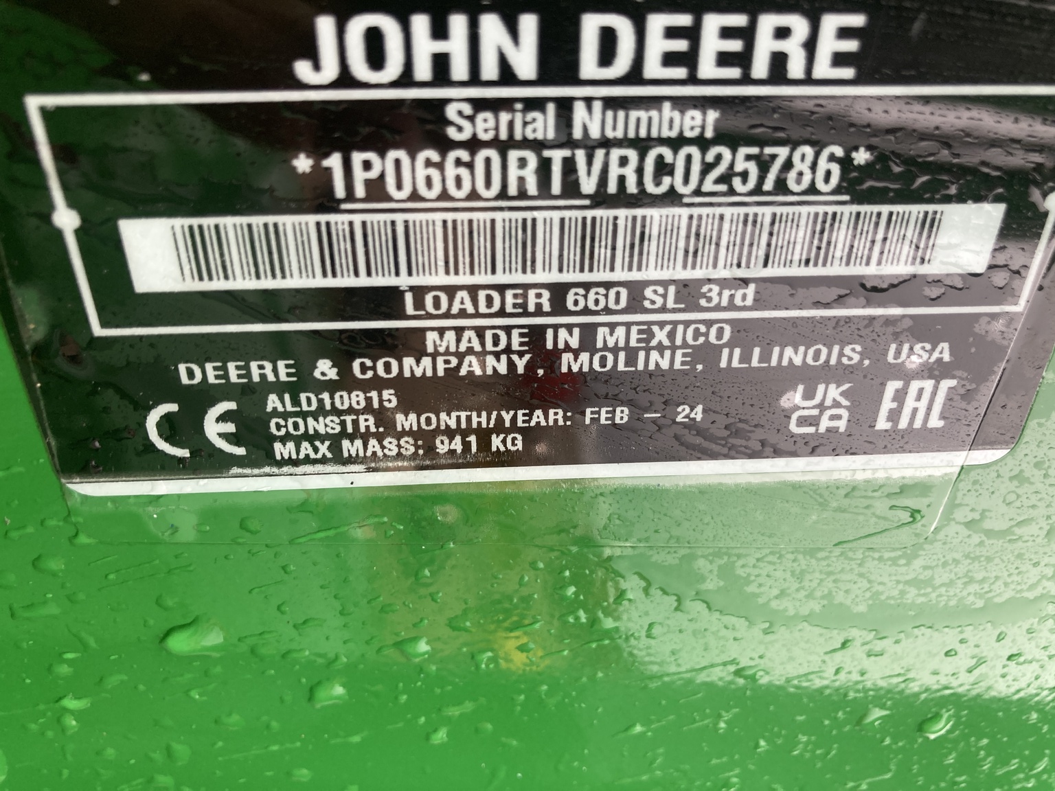 2024 John Deere 6R 195 Image 15