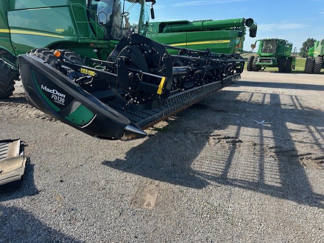  2018 MacDon FD130 at Heritage Tractor in Baldwin City, KS