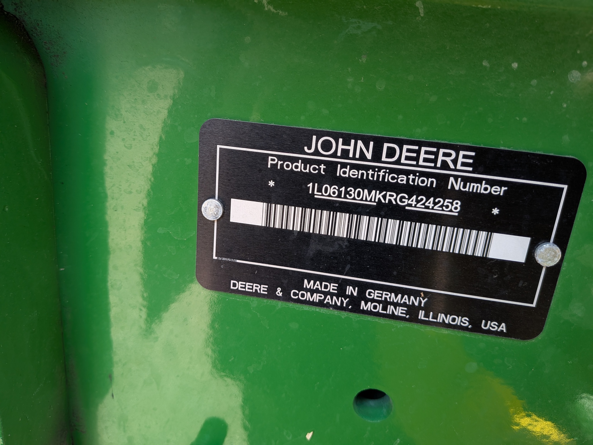  2024 John Deere 6130M at Heritage Tractor in Galesburg, IL