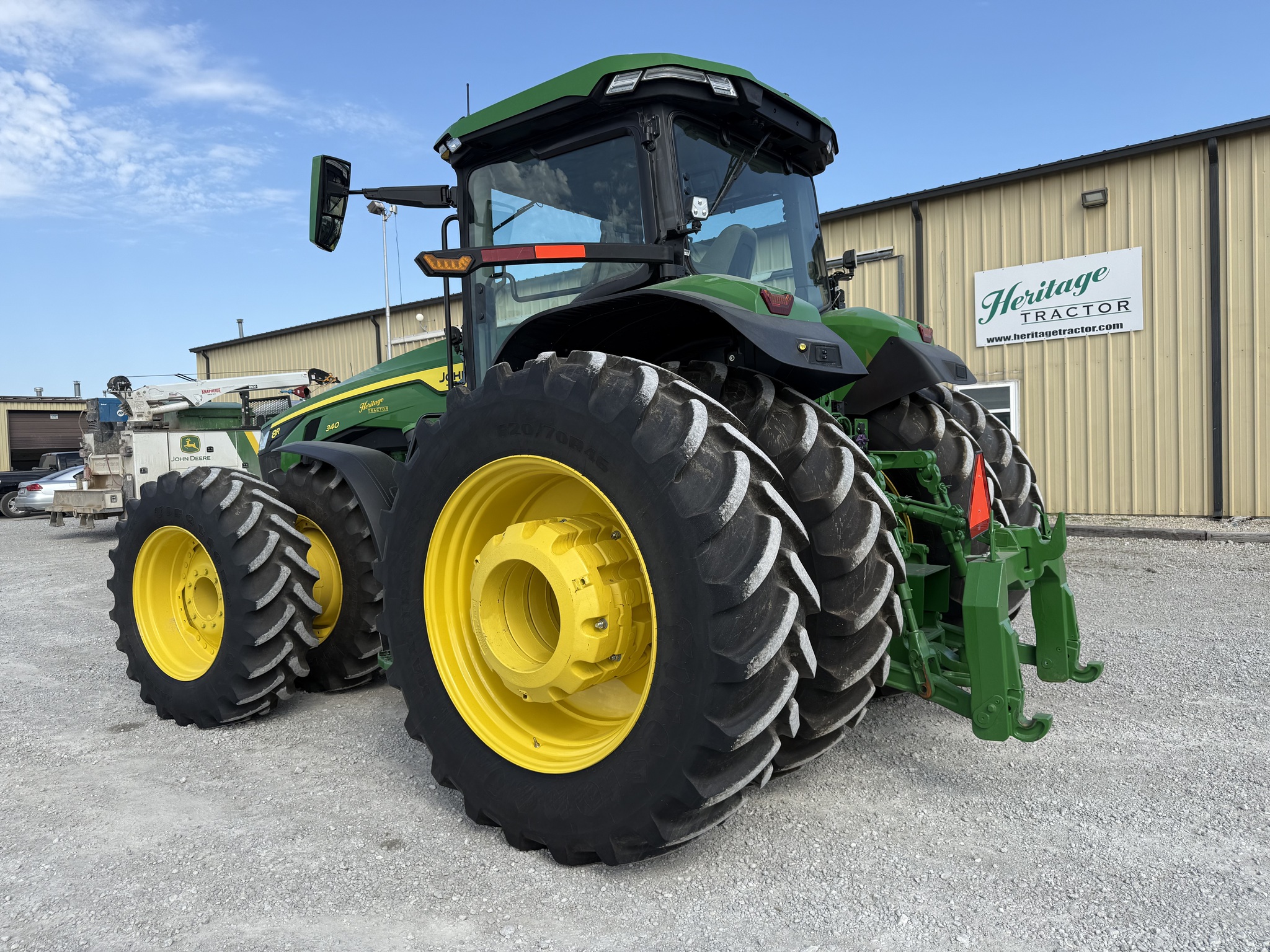  2024 John Deere 8R 340 at Heritage Tractor in Nevada, MO