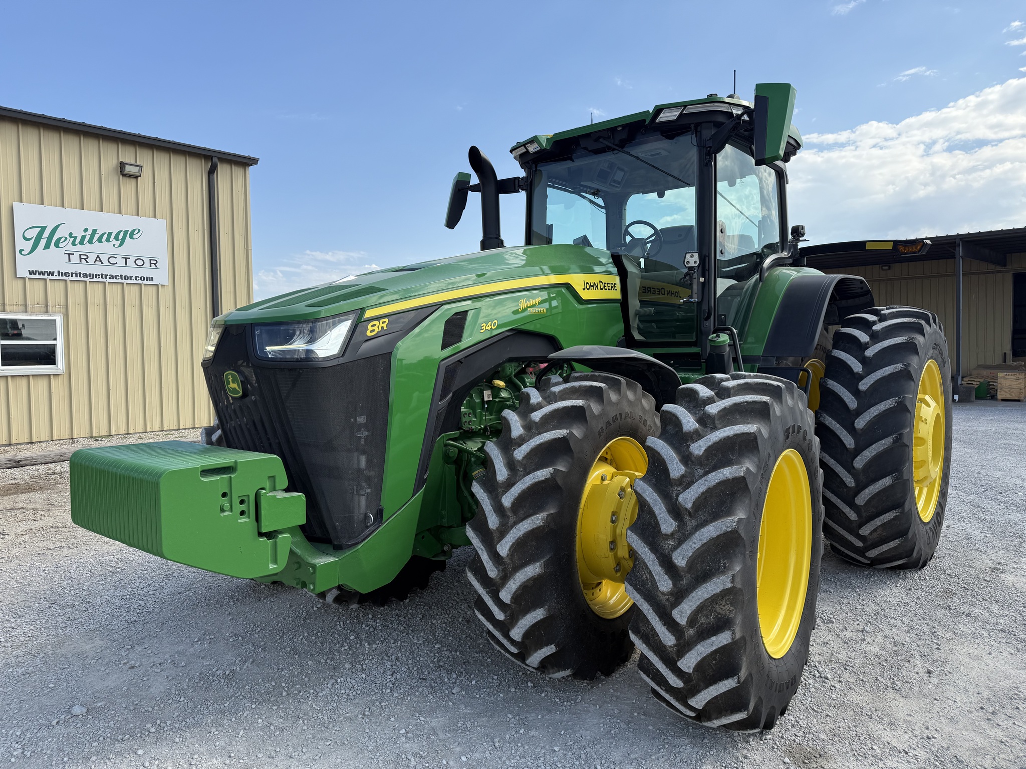 2024 John Deere 8R 340 at Heritage Tractor in Nevada, MO