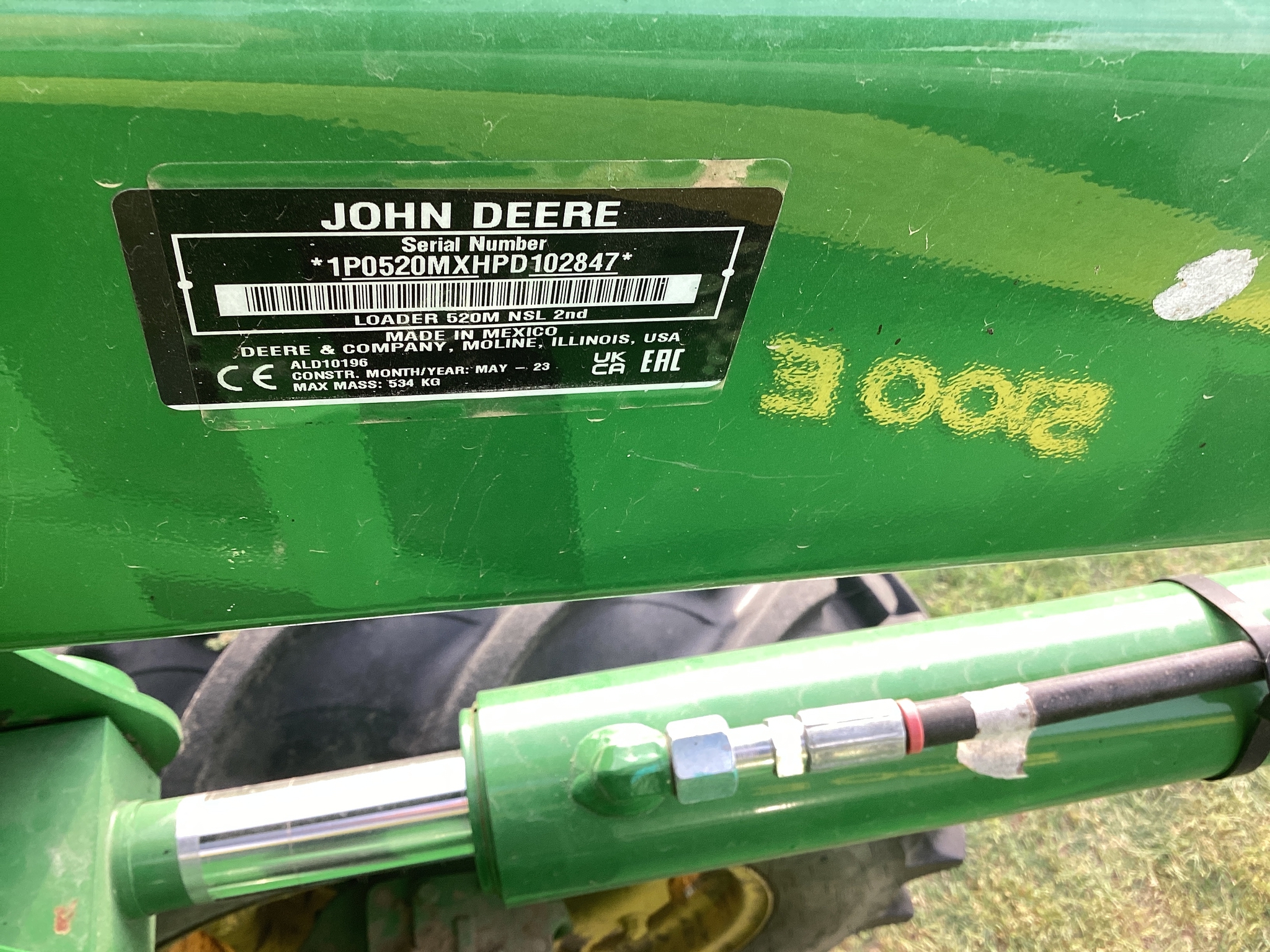 2023 John Deere 5100E Image 43