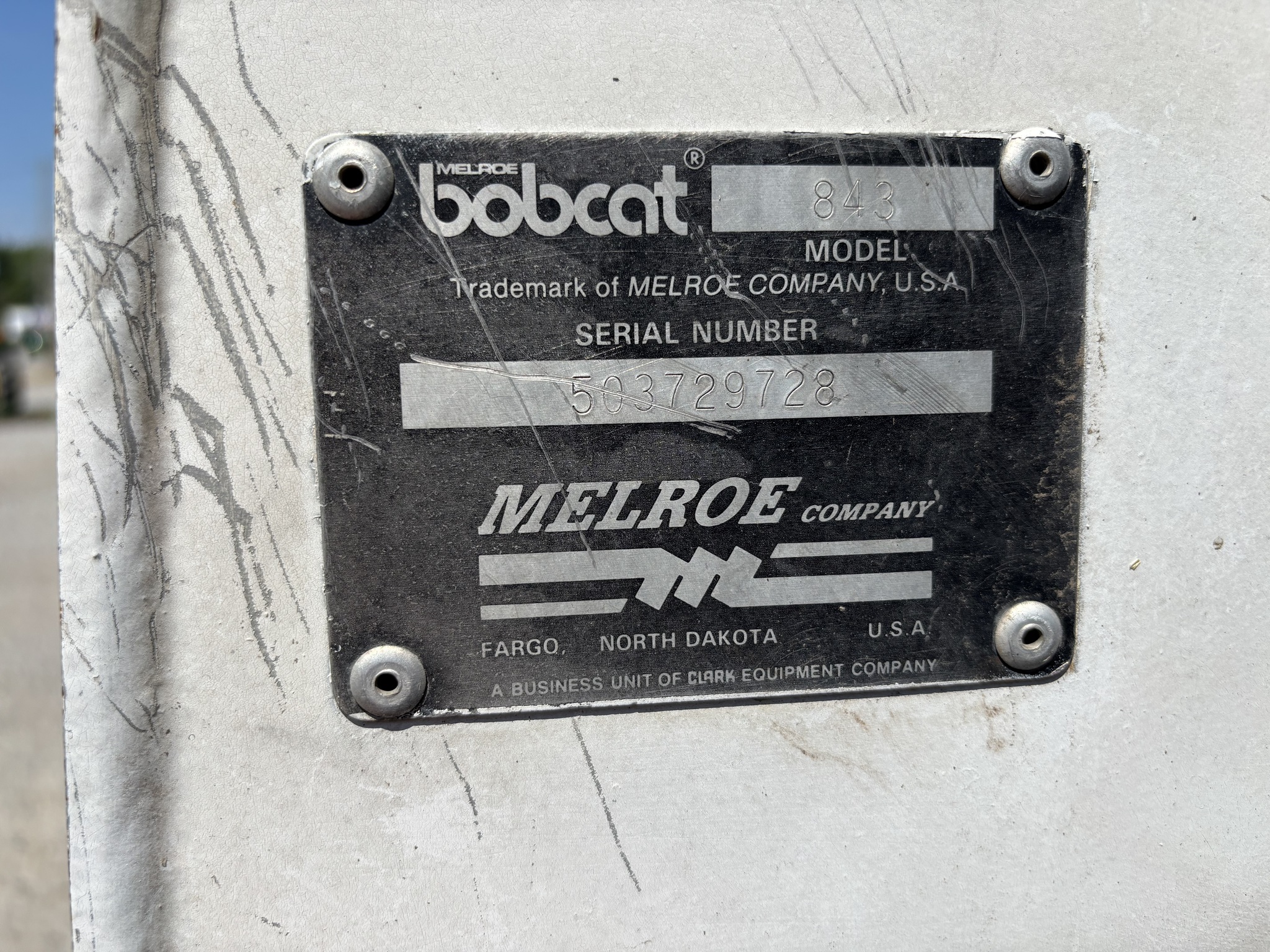 1988 Bobcat 843 Image 10