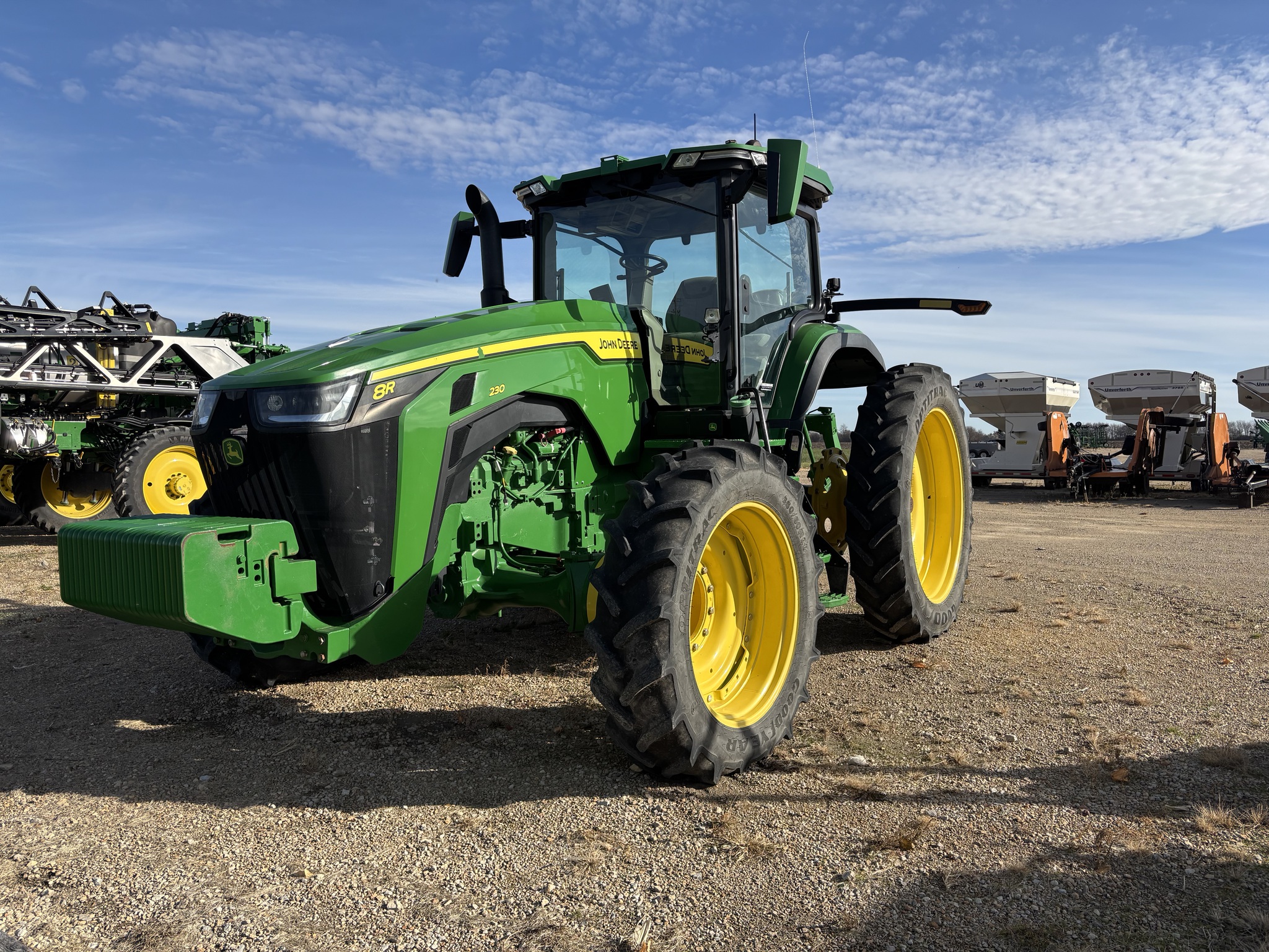  2021 John Deere 8R 230 at Heritage Tractor in Mendota, IL