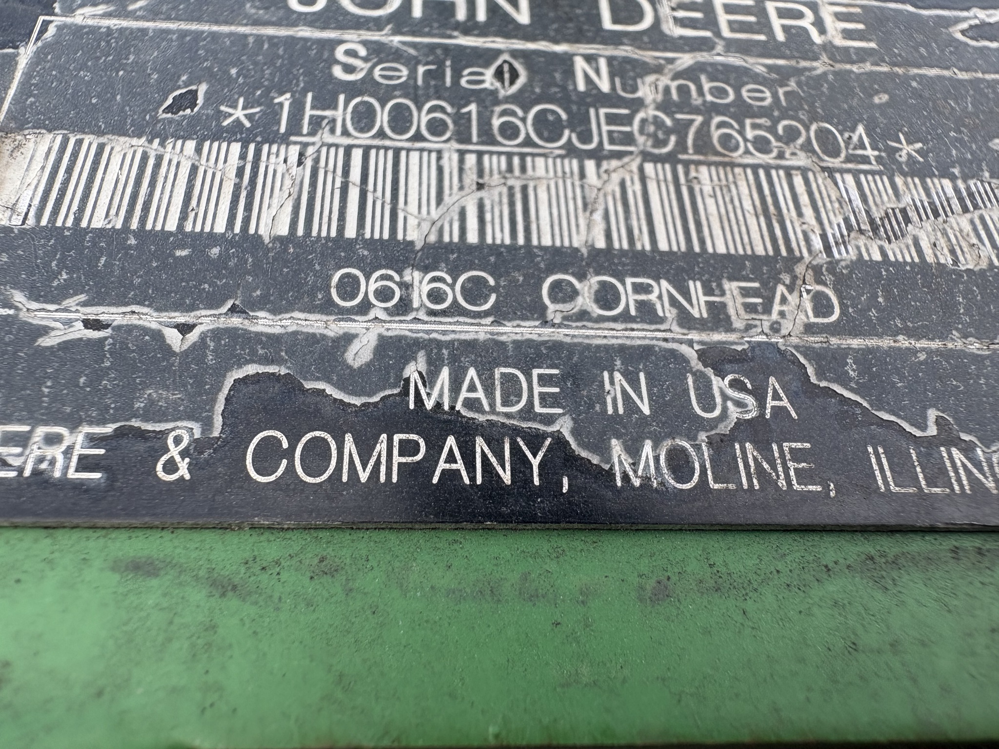  2014 John Deere 616C at Heritage Tractor in Roanoke, IL
