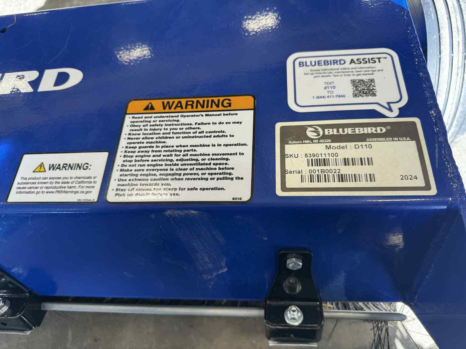 2025 BlueBird D110B Image 4