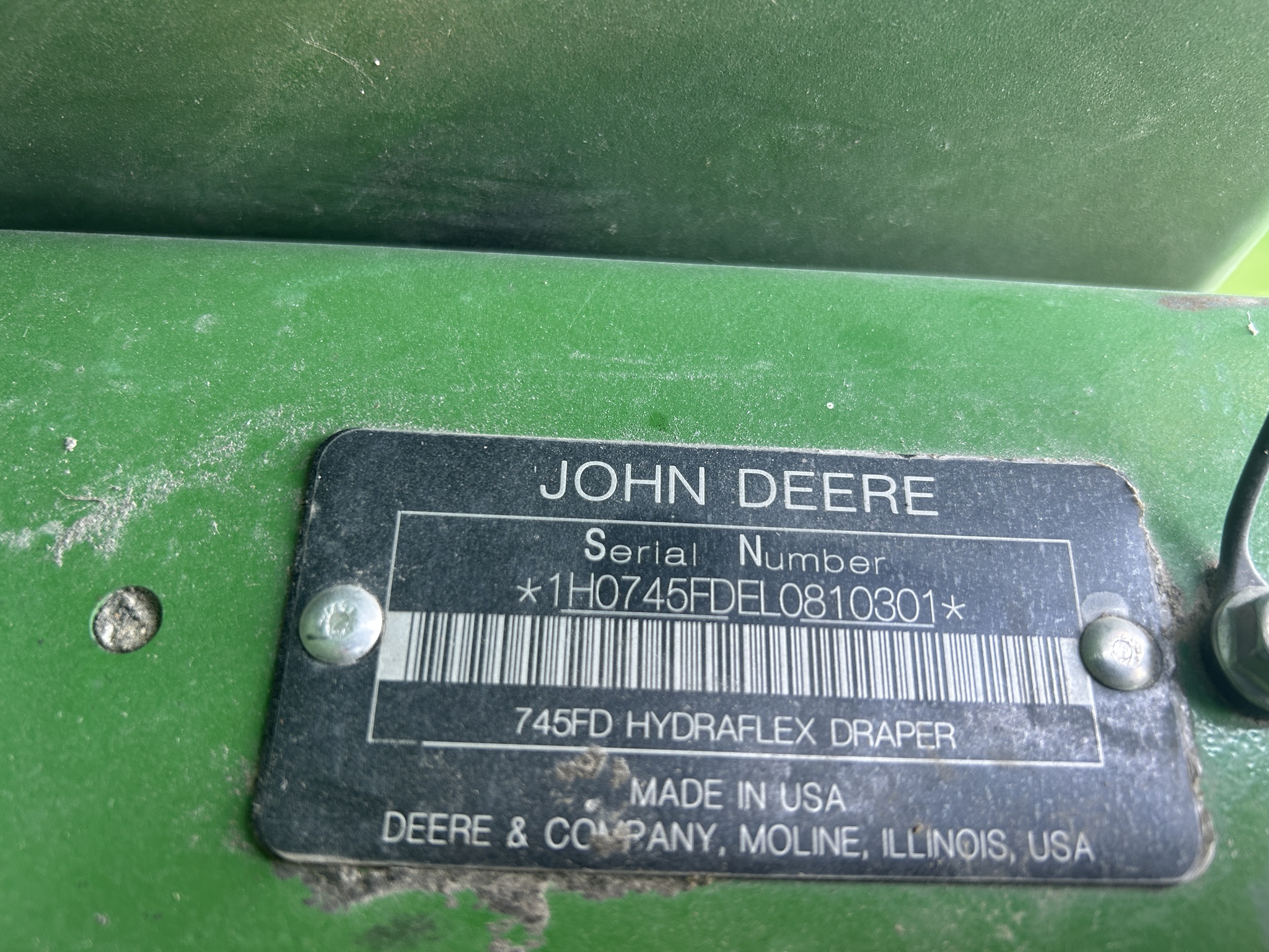  2020 John Deere 745FD at Heritage Tractor in Adrian, MO