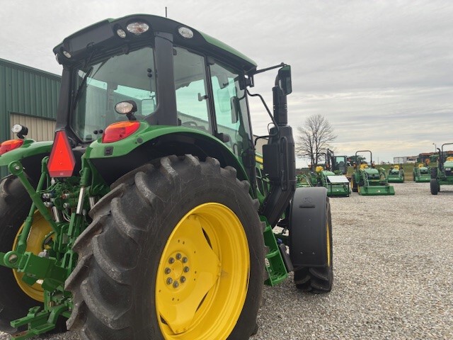 Used 2023 John Deere 6120M Utility Tractors at Koenig Equipment in Greensburg, IN - PhotoXL2