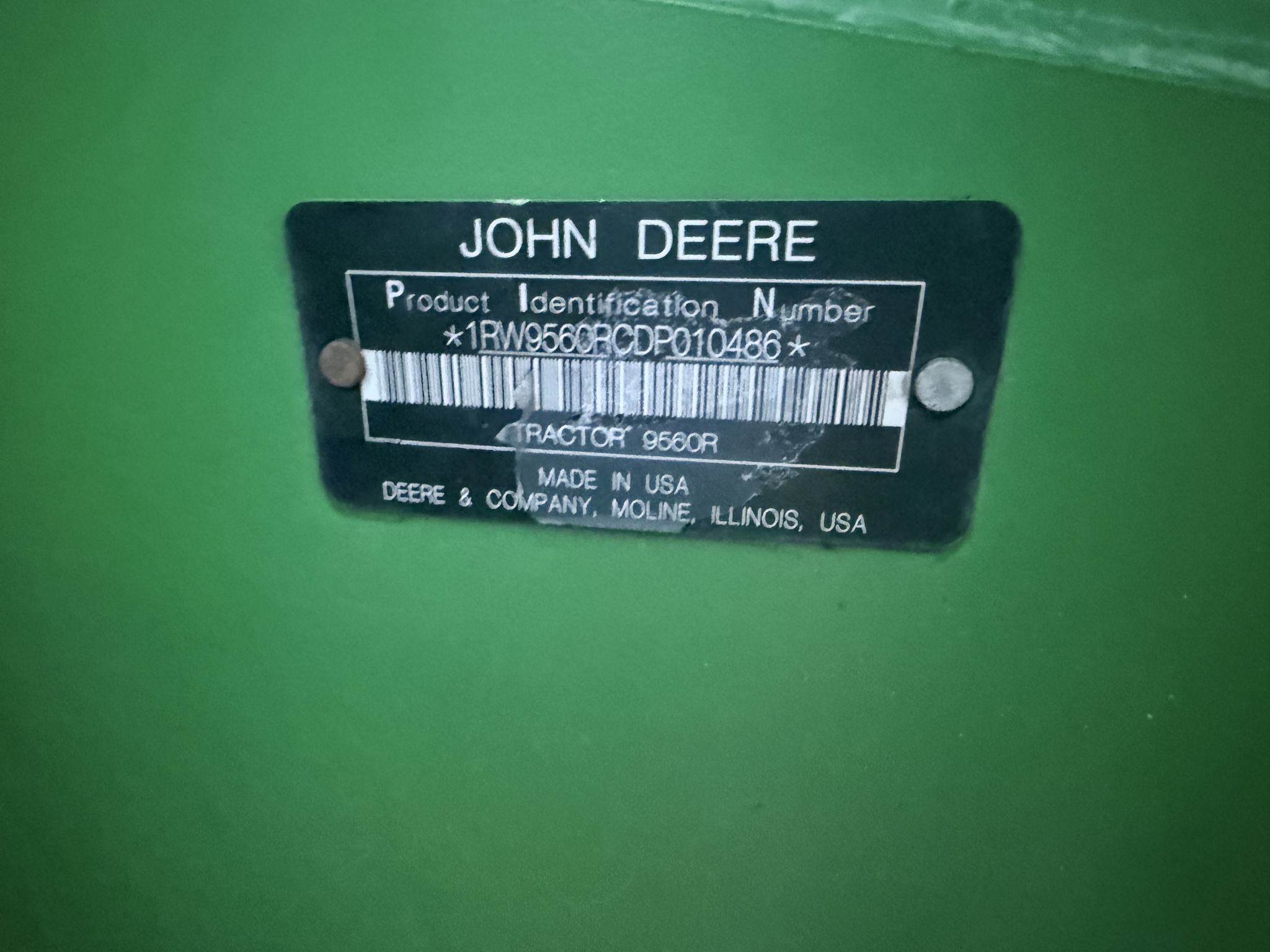 2014 John Deere 9560R Image 11