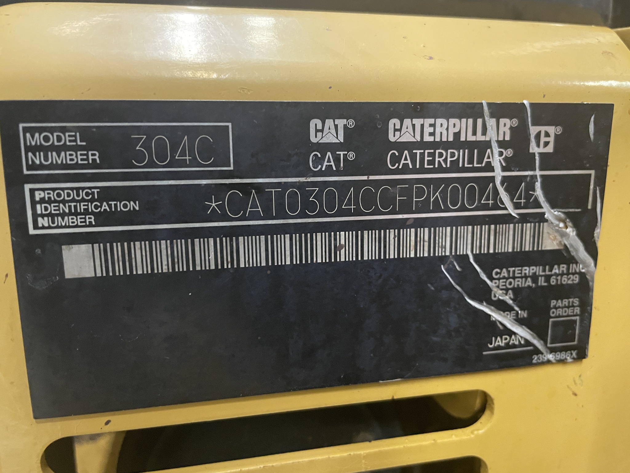 2006 Caterpillar 304C Image 14