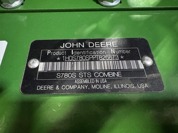 Photo of 2023 John Deere S780