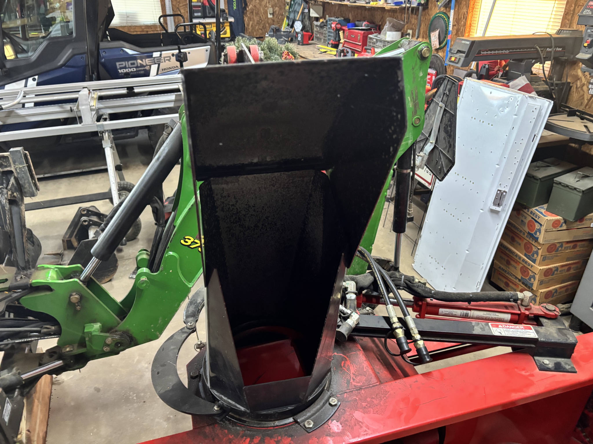Used 2019 Blizzard B74 Garden Tractor Mounted Snow Blowers at Koenig Equipment in Botkins, OH - PhotoXL5