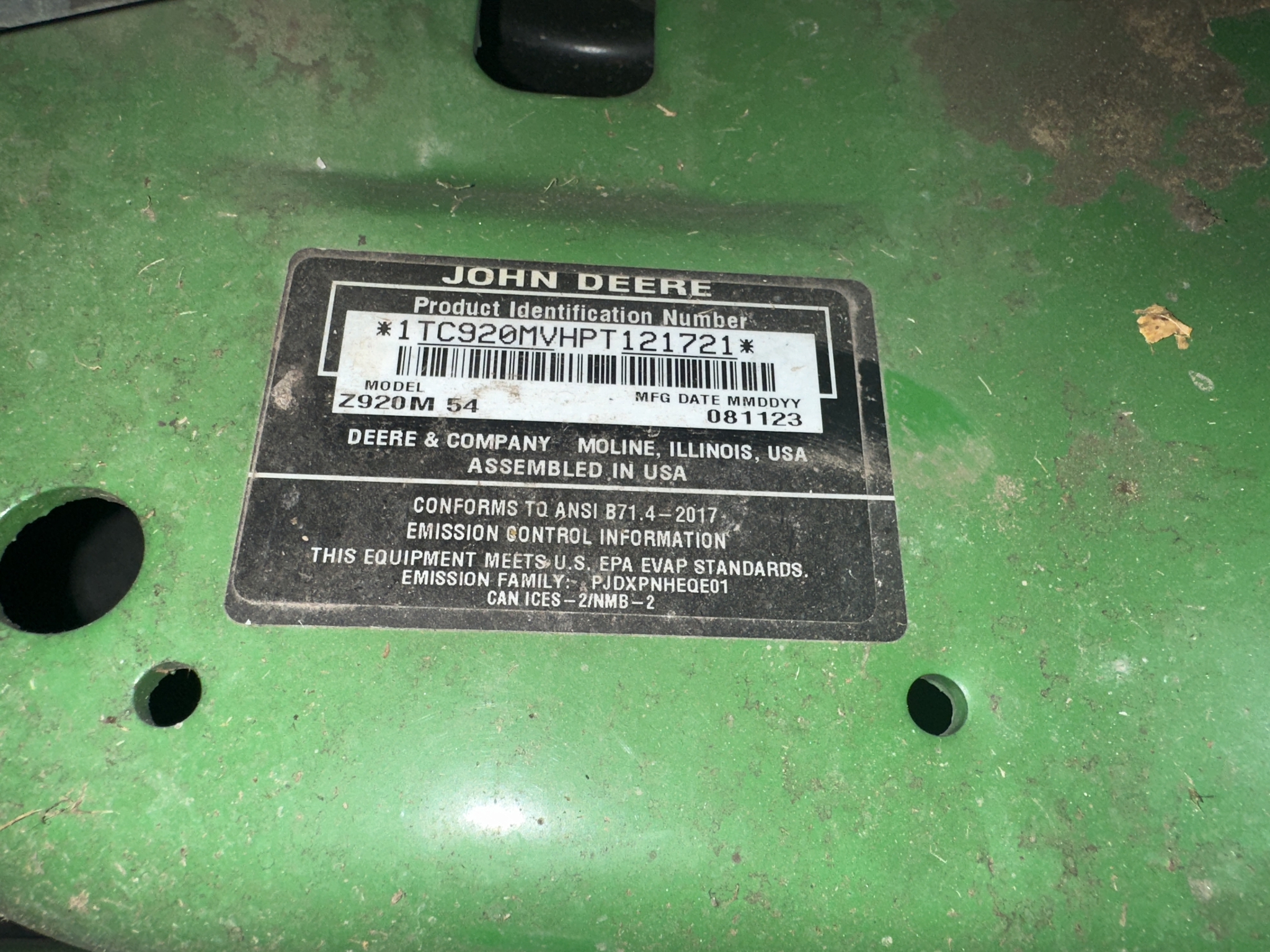 2023 John Deere Z920M Image 15