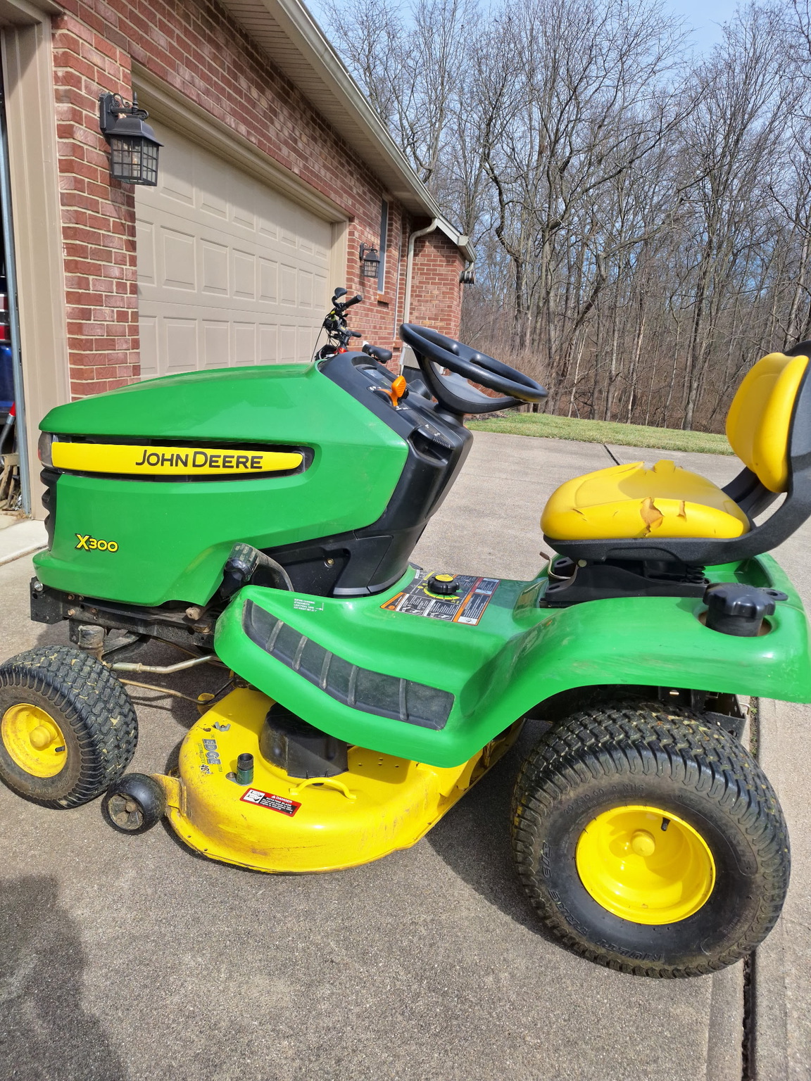 2010 John Deere X300 Image 1