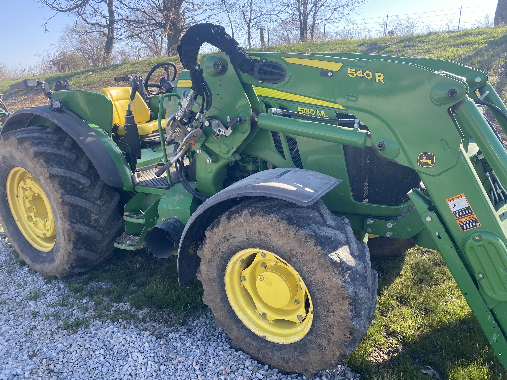  2024 John Deere 5130ML at Heritage Tractor in Harrison, AR