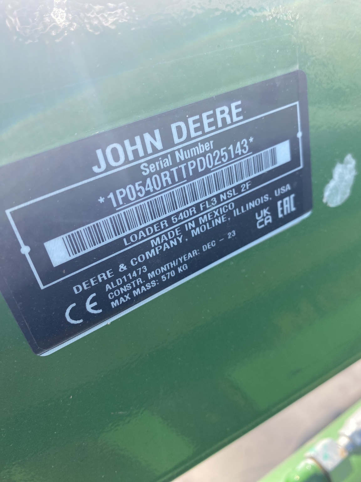  2024 John Deere 5130ML at Heritage Tractor in Harrison, AR