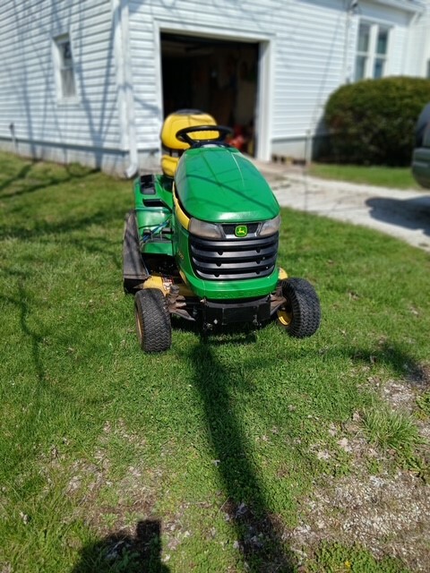 Used 2013 John Deere X300 Lawn & Garden Tractors at Koenig Equipment in Greensburg, IN - PhotoXL1