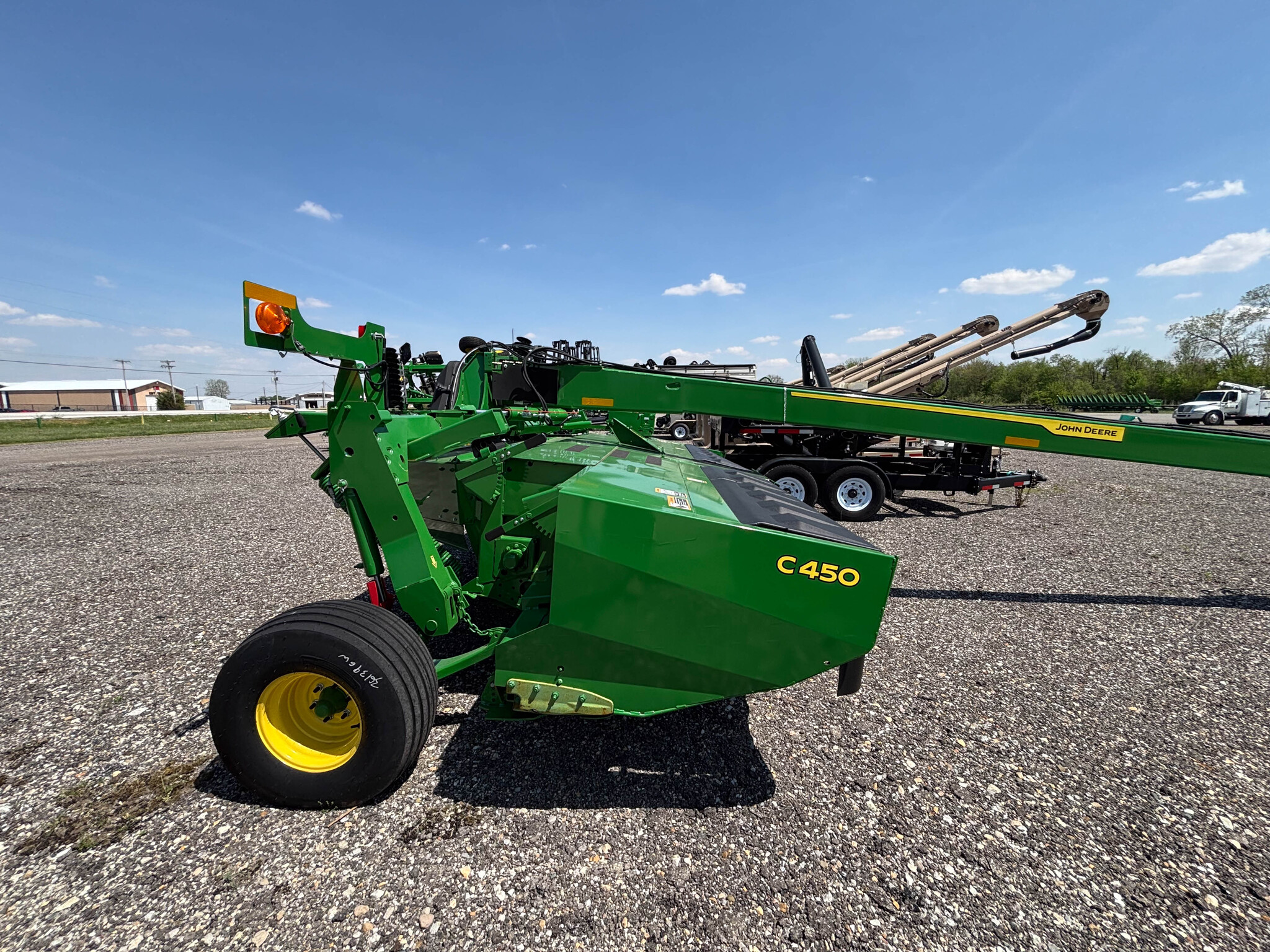 Used 2023 John Deere C450 Mower Conditioners at Koenig Equipment in Knightstown, IN - PhotoXL3