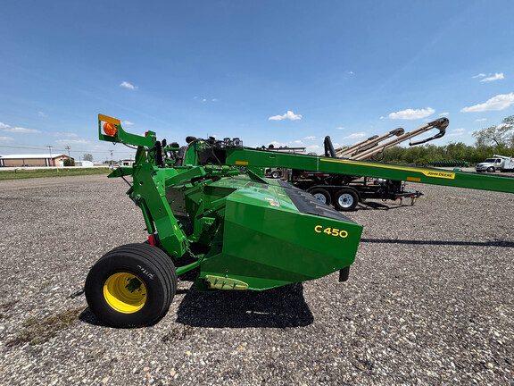 Used 2023 John Deere C450 Mower Conditioners at Koenig Equipment in Knightstown, IN - Photo3