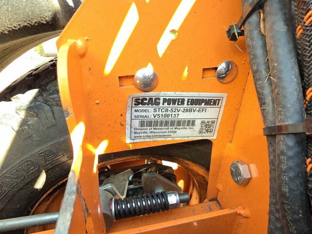  2024 Scag STCII-52V-28BV-EFI at Heritage Tractor in Freeport, IL