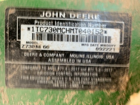 Photo of 2022 John Deere Z730M