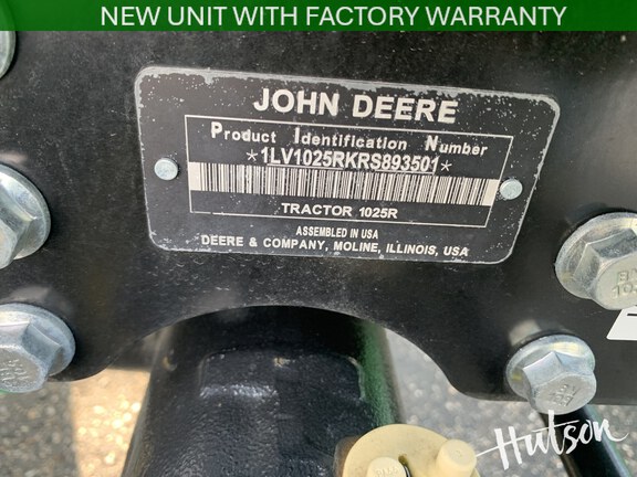 Photo of 2025 John Deere 1025R