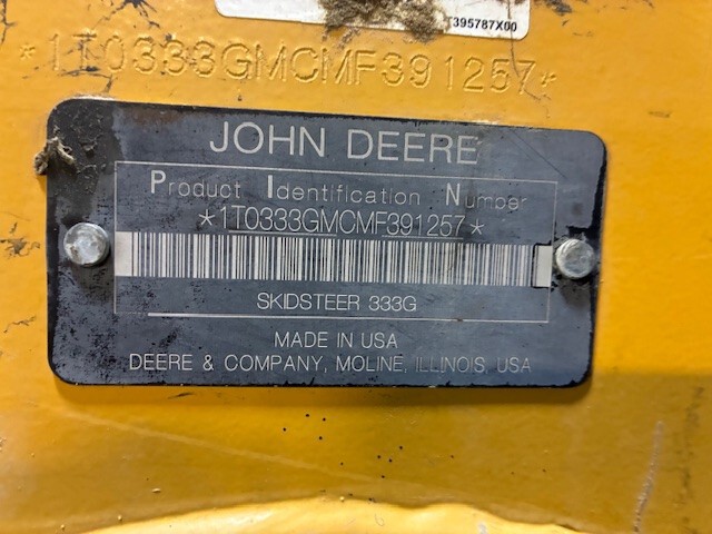 Used 2020 John Deere 333G Compact Track Loaders at Koenig Equipment in Greensburg, IN - PhotoXL11