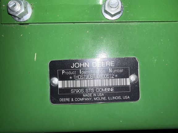 2018 John Deere S790 - Photo7