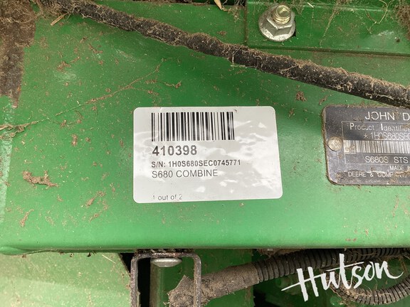 Photo of 2012 John Deere S680