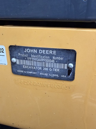 2023 John Deere 200 G