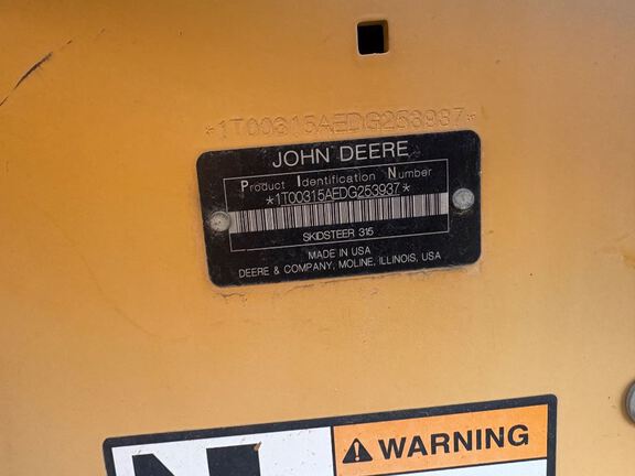2014 John Deere 315