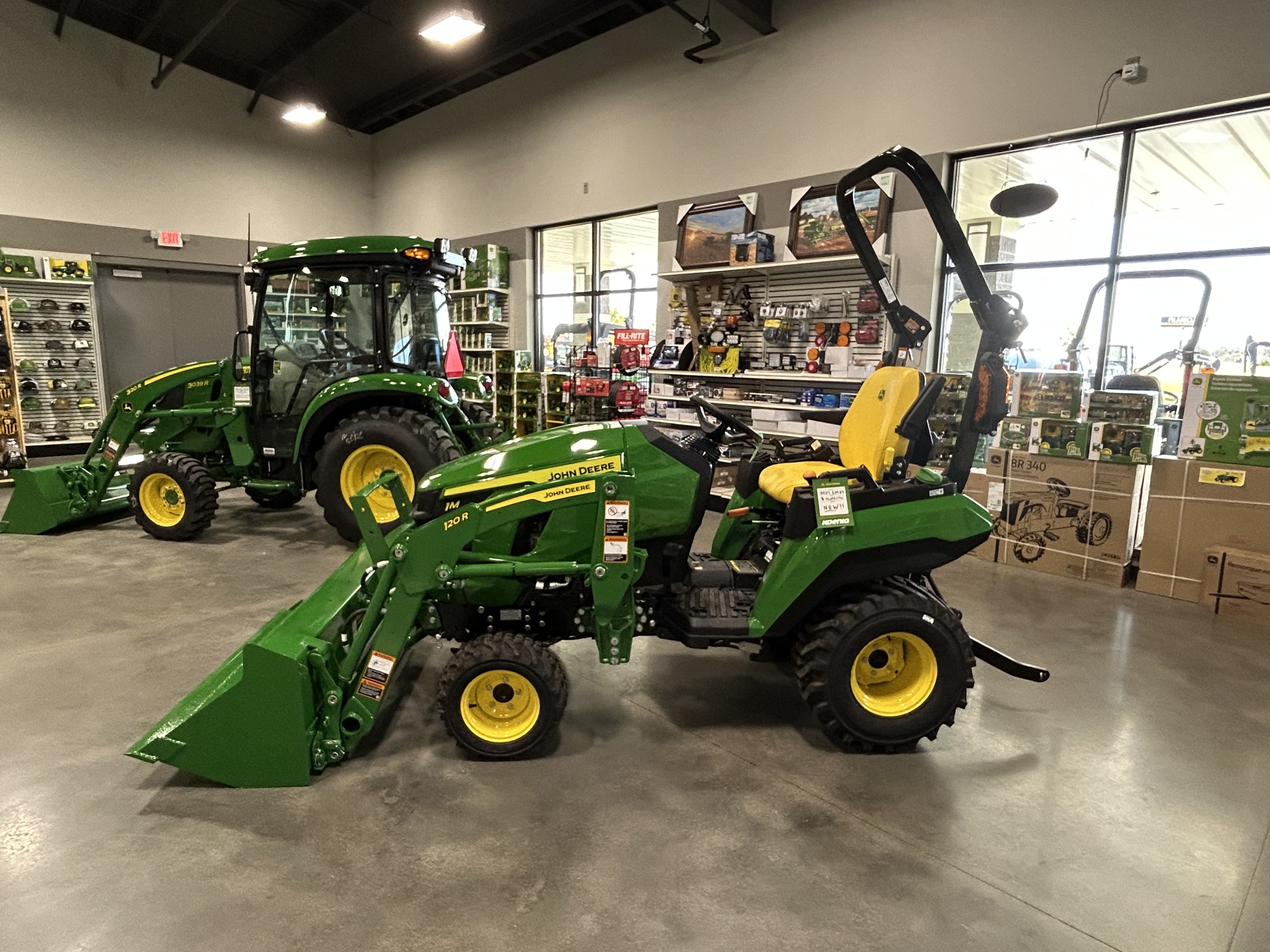 New In-Stock 2026 John Deere 1M 25 Compact Utility Tractors at Koenig Equipment in Franklin, IN - PhotoXL1