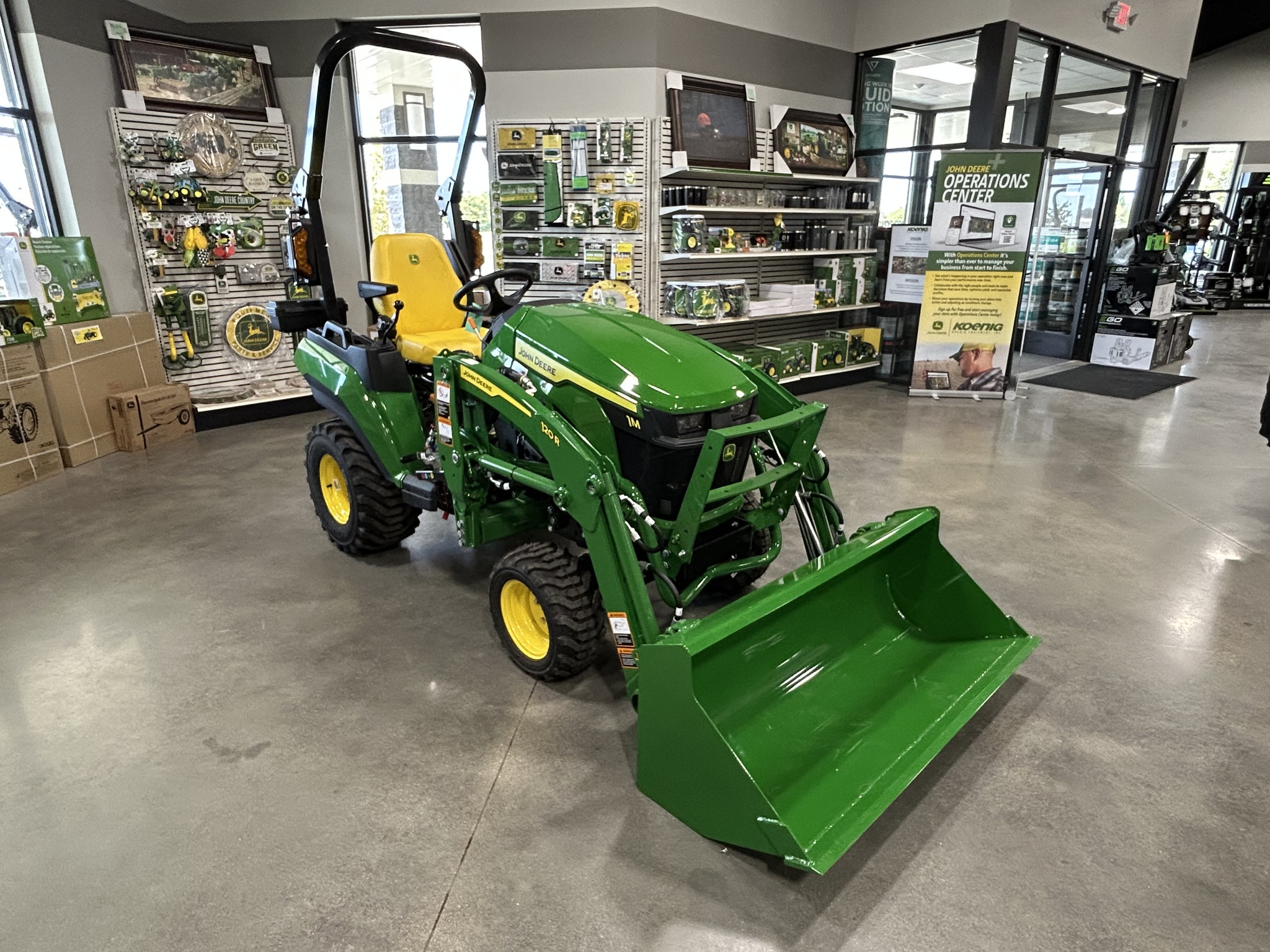 New In-Stock 2026 John Deere 1M 25 Compact Utility Tractors at Koenig Equipment in Franklin, IN - PhotoXL6