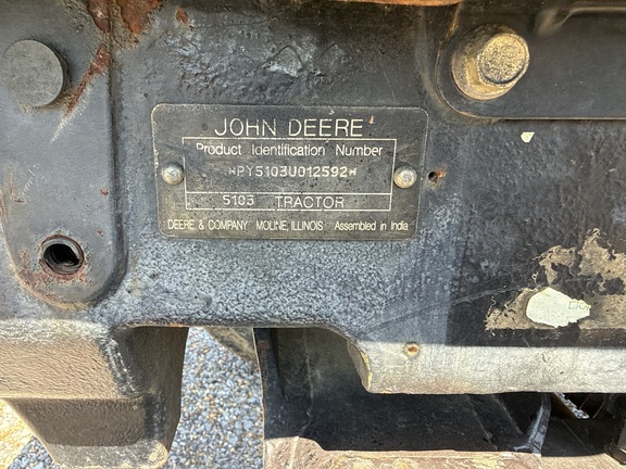 2007 John Deere 5103
