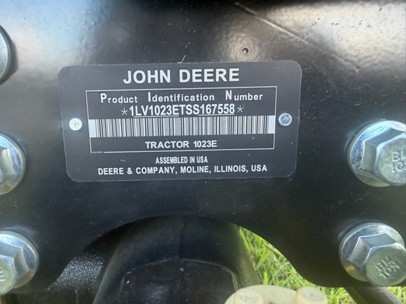 2025 John Deere 1023E