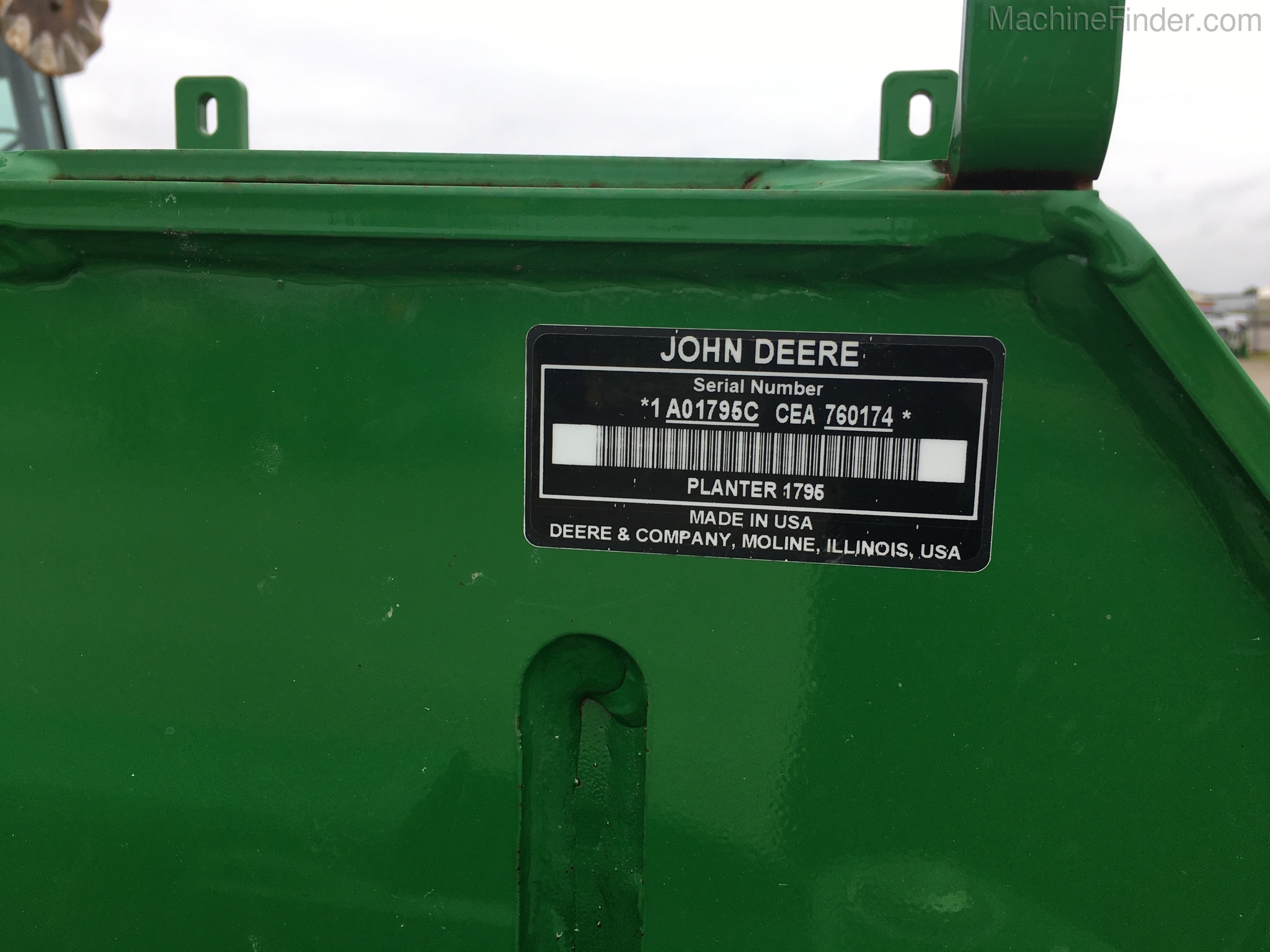 2015 John Deere 1795 Image 8