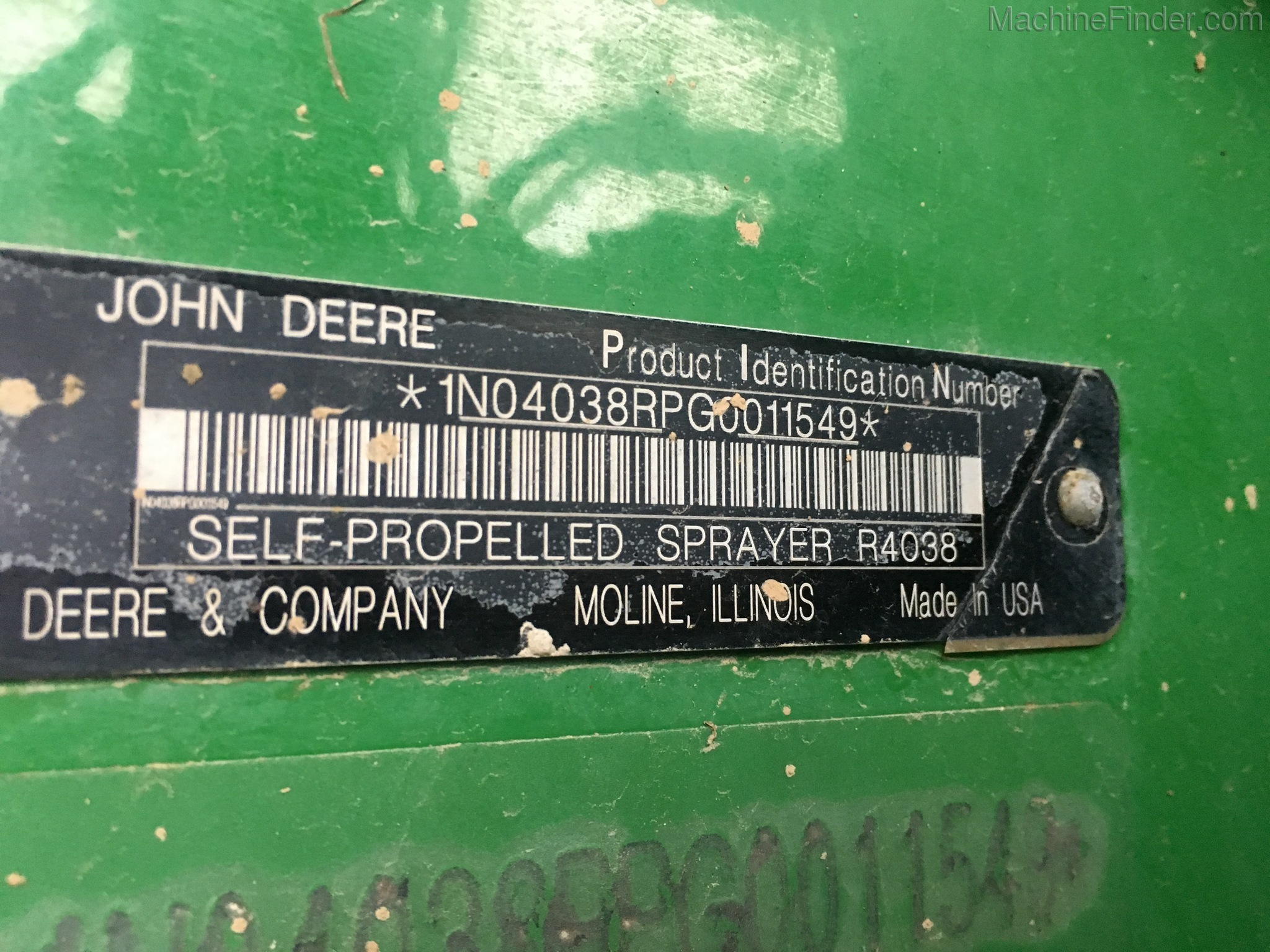 2016 John Deere R4038 Image 13