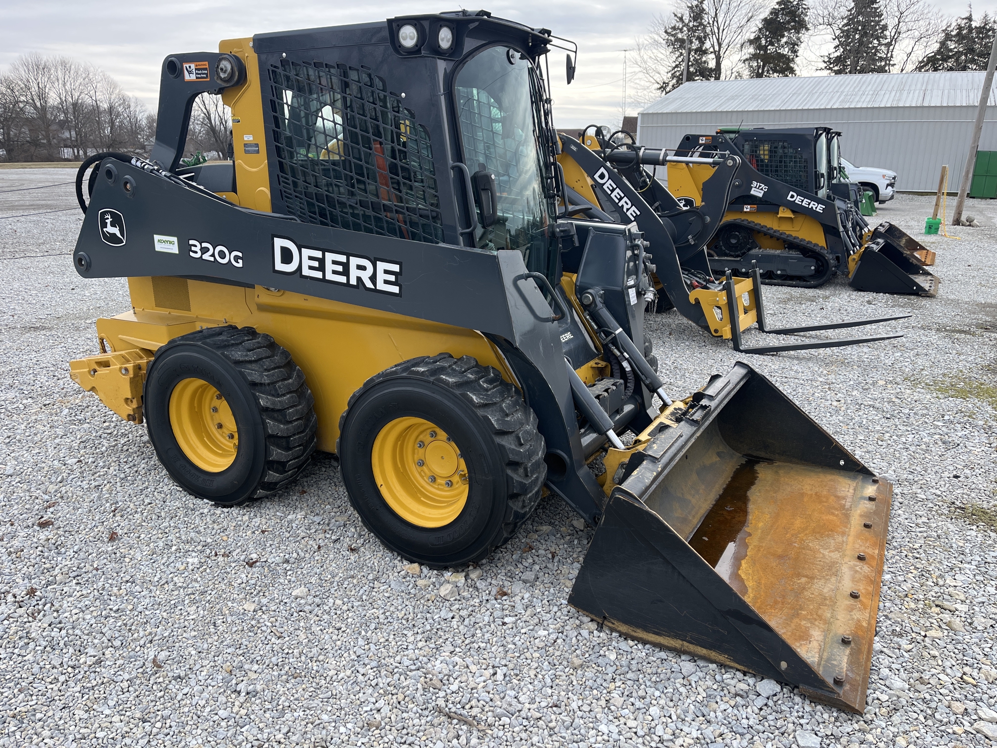 Used 2020 John Deere 320G Skid Steer Loaders at Koenig Equipment in Greenville, OH - PhotoXL5