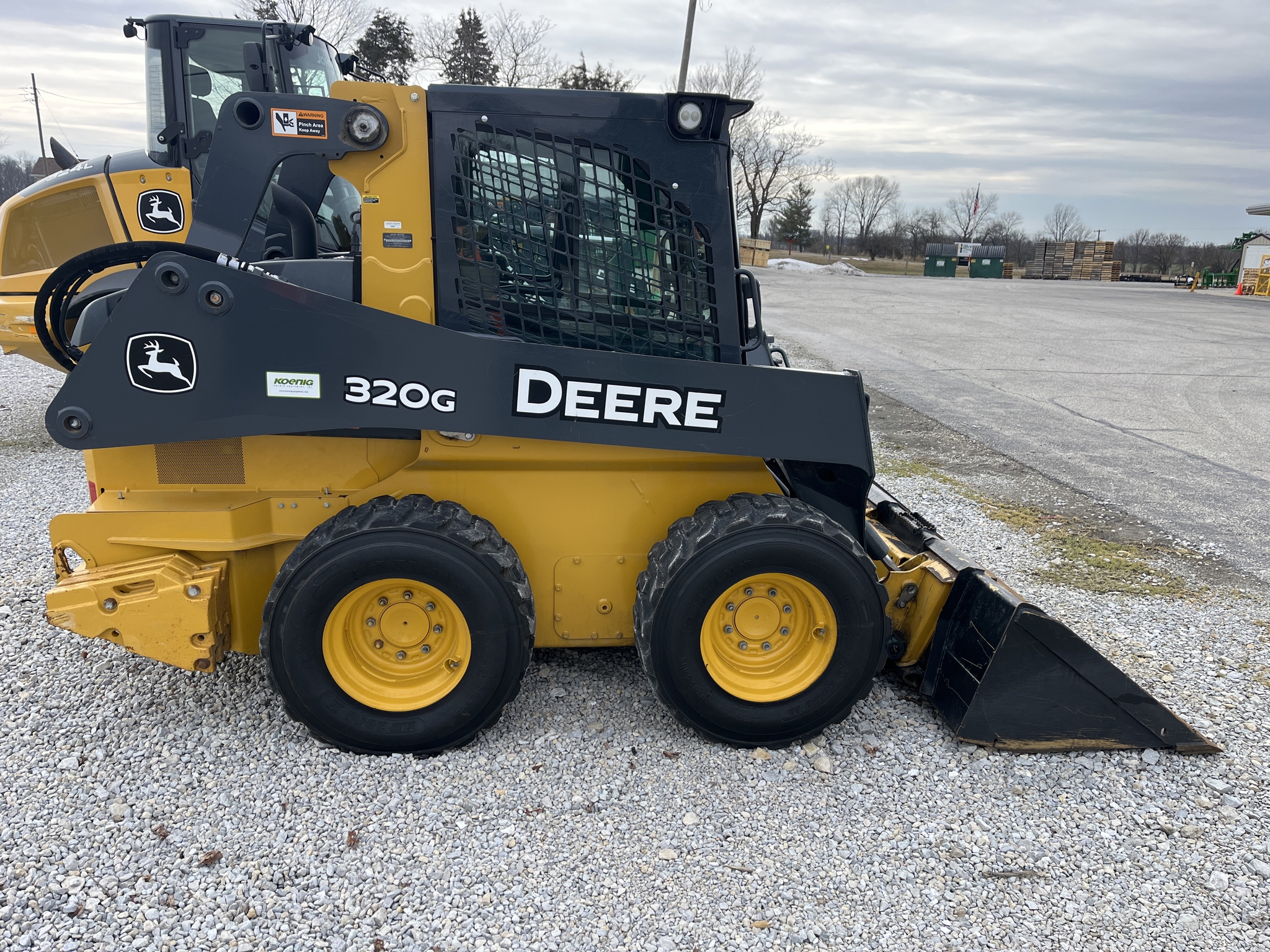 Used 2020 John Deere 320G Skid Steer Loaders at Koenig Equipment in Greenville, OH - PhotoXL6