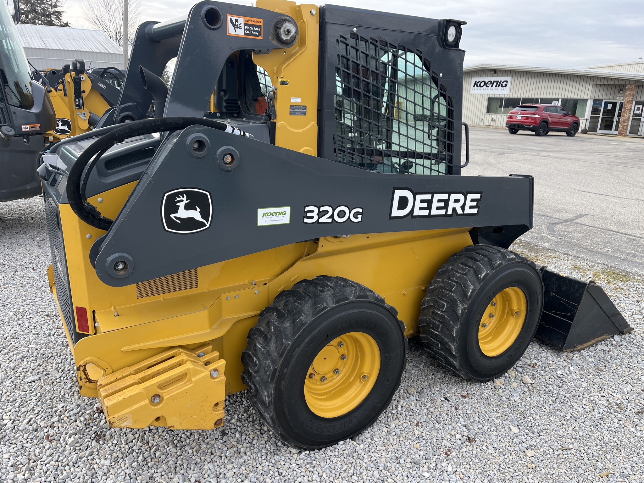 Used 2020 John Deere 320G Skid Steer Loaders at Koenig Equipment in Greenville, OH - PhotoXL3