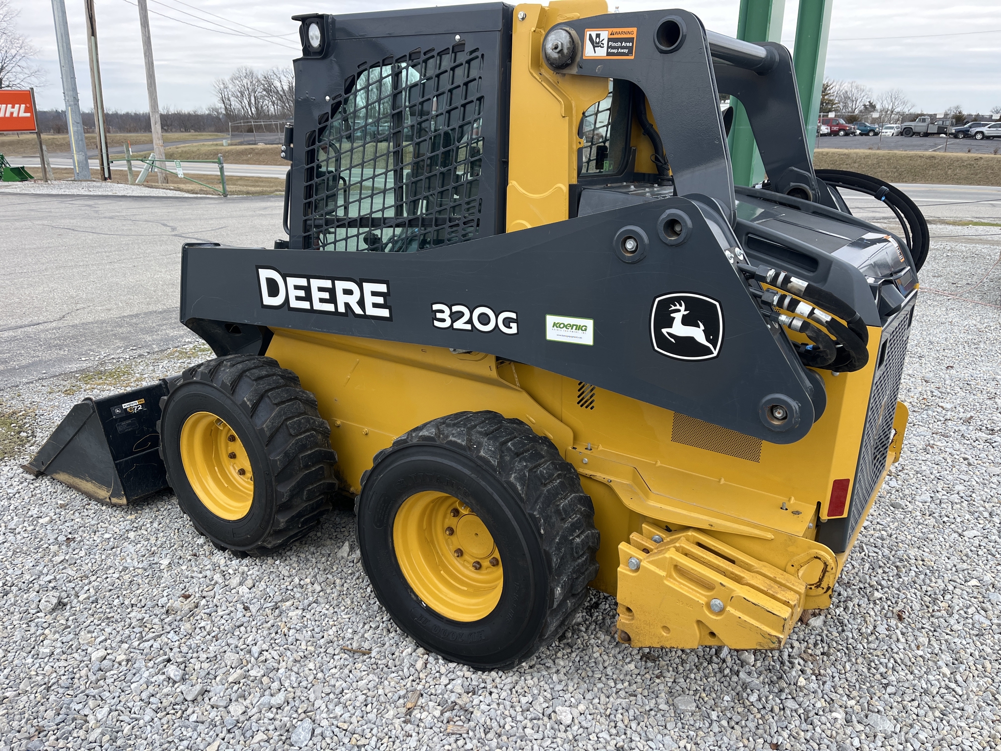 Used 2020 John Deere 320G Skid Steer Loaders at Koenig Equipment in Greenville, OH - PhotoXL2